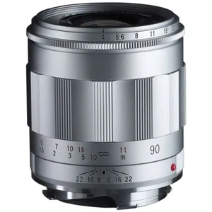 Voigtlander Voigtländer APO-Lanthar 90mm f/4.0 Leica M-mount - Zilver pas cher