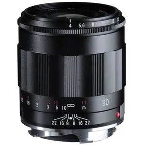 Voigtlander Voigtländer APO-Lanthar 90mm f/4.0 Leica M-mount - Zwart pas cher