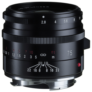 Voigtländer APO-Skopar 75mm F/2.8 Leica M-mount zwart