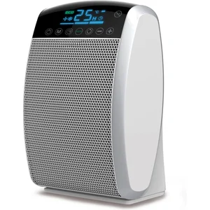 6257006 prestige hl 300 radiateur soufflant céramique blanc/argent - Fakir