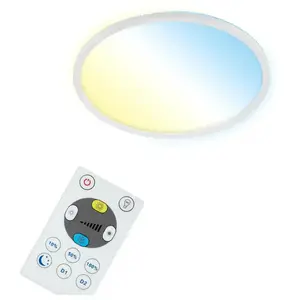 Briloner Leuchten - SLIM - LED Panel - 22W - 3000 lm - instelbare kleu... pas cher