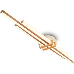 B.K.LICHT Plafonnier LED Plafonnier Salon Blanc chaud Chambre Couloir pas cher