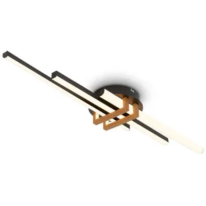 B.K.LICHT Plafonnier LED Plafonnier Salon Blanc chaud Couloir Chambre coucher pas cher
