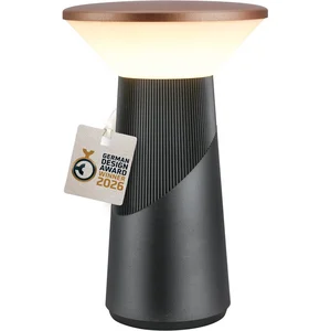 B.K.LICHT Briloner Lampe de table LED sans fil 15 x 24 cm 2,6 W 200 lm...