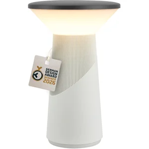 B.K.LICHT Briloner Lampe de table LED sans fil 15 x 24 cm 2,6 W 200 lm...