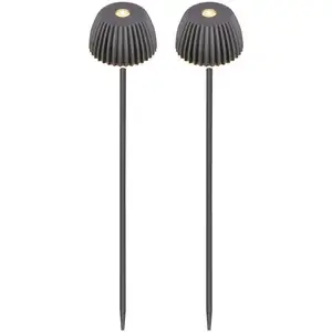 B.K.LICHT Briloner 7678025 Riffle Nano Tuinlamp LED LED 1.5 W Antraciet pas cher