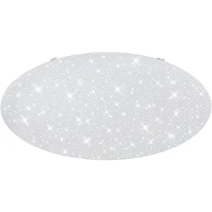 Plafonnier Briloner leuchten verb, 80 w, 6500 lm, IP20, blanc, plastiq... pas cher