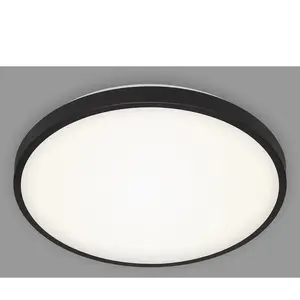 Comparateur de prix : BRILONER Leuchten 3455-215 Plafonnier LED Noir/blanc 24 W 2650 lm 4000...