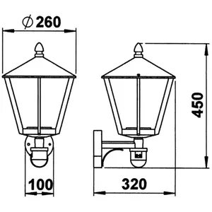 Albert Leuchten, Éclairage d'extérieur, Appliques et plafonniers (E27,...Vendu pargalaxus