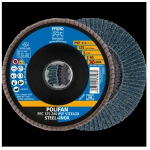 Pferd, Abrasifs, X-LOCK Meule-éventail ligne universelle PSF (40) pas cher