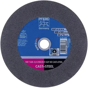 Pferd, Abrasifs, HEAVY DUTY SGP jusqu'à Ø 2000 mm 100 T 600-8,0 Z R SGP HD CAST+STEEL/60,0 pas cher