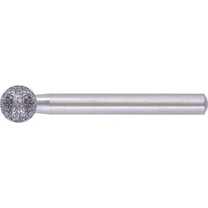 PFERD FORMAT Meule diamantée sur tige sphérique DKU, Ø : 1 mm, Long. de la queue 44 mm, Ø de tige 3 mm pas cher