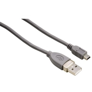 Hama Câble USB 2.0, fiche A mâle - fiche mini B mâle, 0,25 m pas cher