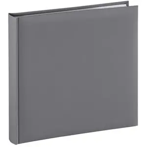 Hama Album photo Jumbo "Fine Art", 30 x 30 cm, 80 pages blanches, gris