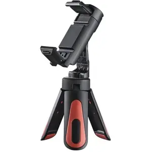 Hama Smartphonehouder 1/4 inch Werkhoogte: 15 cm Zwart, Rood