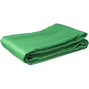BRESSER BR-8P Tissu de Fond en Polyester 3x6m vert chromakey