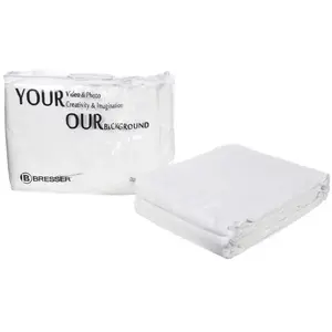 Comparateur de prix : BRESSER Y-9 Fond en Tissu 2,5 x 3m Blanc