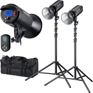 Bresser Studiolamp - Set van 2 - BR-S150S COB Dual Kit pas cher