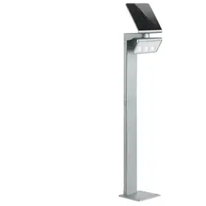 Steinel Lampe solaire extérieure à LED 1.2 W Xsolar GL-S Argenté