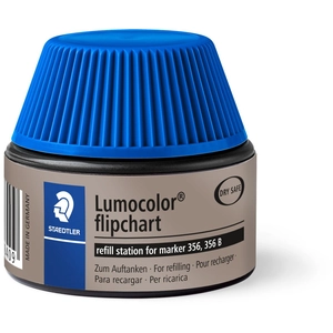 STAEDTLER Lumocolor flacon de recharge 488 56, bleu, pour pas cher