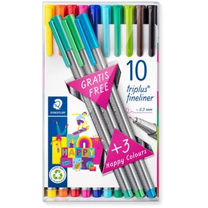 Staedtler 334tb13 pack de 13 feutres décriture largeur de trait 0,3 mm pas cher