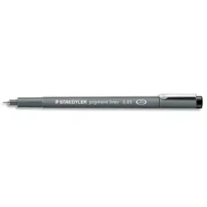 STAEDTLER STAEDLER STYLO PIGMENT LINER 0.05MM NR pas cher