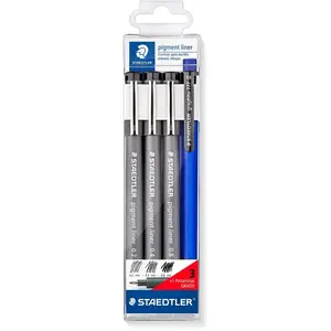 Alpexe® Blister 3 Feutres calibre + 1 porte-mine Staedtler pas cher