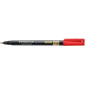 STAEDTLER - Lumocolor Marqueur permanent spécial 319F, noir pas cher