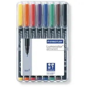 Staedtler Feutre permanent pointe fine par 8 pas cher