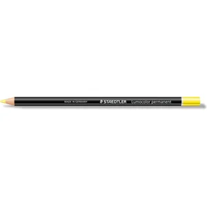 Comparateur de prix : Marqueur à sec permanent lumocolor glasochrom jaune staedtler 108 20-1