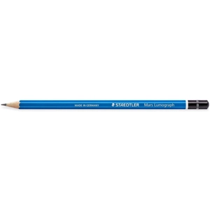 STAEDTLER - Crayon Mars Lumograph, hexagonal, B pas cher