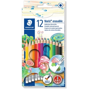STAEDTLER CRAYONS DE COULEUR NORIS CLUB GOMMABLES, 'TUI pas cher