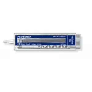 Staedtler Mars® micro carbon Etui 40 mines graphite 0.5 2B pas cher