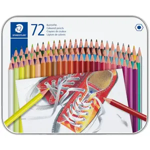 Staedtler - Crayons de couleur sans bois - Boîte de 72 - Multicolore pas cher