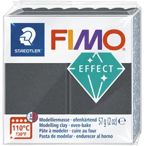 Staedtler FIMO effect « Metallic » Gris acier pas cher