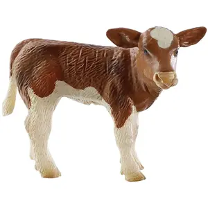 Comparateur de prix : Bullyland Animaux Figurine Veau Marron Et Blanc Mona - 7 Cm