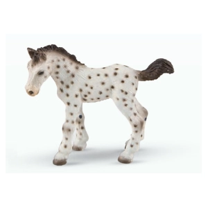 Bullyland Figurine Poulain Knabstrupper - BULLY - 9 cm - Blanc et noir - Mixte - Enfant - Tunisie pas cher