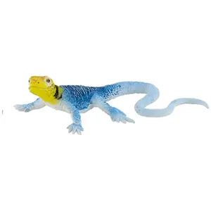 Juratoys Bullyland Figurine - BULLY - B68488 - Lézard à collier - 11 cm - Pour enfants - Mixte pas cher