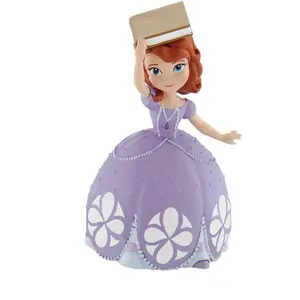 BULLYLAND Figurine Sofia Livre - Princesse Sofia Disney - 7 cm - BULLY pas cher