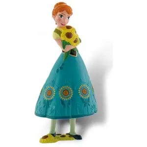 Bullyland La Reine Des Neiges - Une Fête Givrée - Figurine Anna 10 Cm pas cher