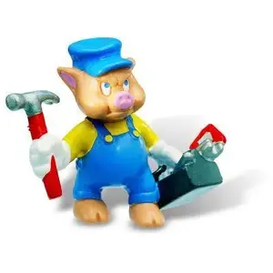 Bullyland Les trois petits cochons - Petit Cochon Bricoleur