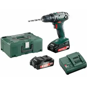 Metabo Percviss18 SANS FIL BS 18 2 x 1,5 Ah Li-Power, SC 30, coffret pas cher