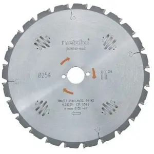 Comparateur de prix : Metabo PowerCutProf 254 x 30, 24 WZ 30°