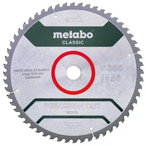 Metabo, Lame de scie, Precision Cut Wood Classic pas cher