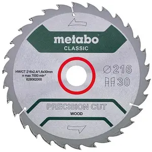 Metabo 628062000 PrecisionCutClassic 216 x 30, 30 WZ 22° pas cher