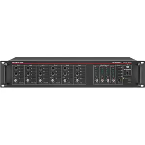 Monacor PA-6040MPX PA-voorversterker 4-kanaals 4 zones pas cher