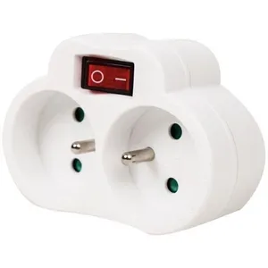 Biplite - GAO - 2x16A - Avec interrupteur, conforme NF pas cher