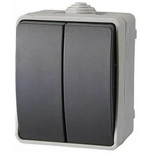EVERFLOURISH Double va et vient ip54 aquatop ref 9672 pas cher