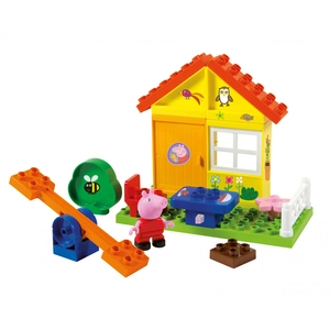 Maison de Vacances de Peppa Pig PlayBIG Bloxx pas cher
