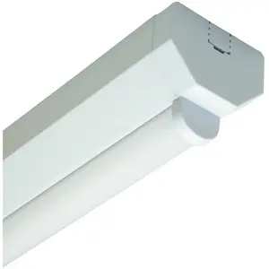 Müller Licht, Applique + plafonnier, MÜLLER-LICHT Applique murale et plafonnier à LED, 20300516, Basic 1/60, 15 W, 1300 lm, 4000 K, blanc (1300 lm) pas cher